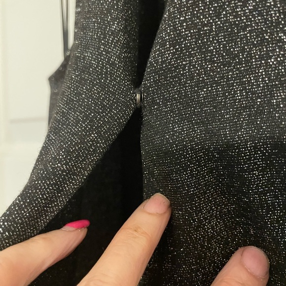 Liverpool Gray & Silver Sleeveless Top - Size Medium - Picture 3 of 6